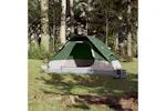 Vidaxl Family Tent Dome 6-person Green Waterproof Vidaxl Family Tent Dome 6-person Green Waterproof
