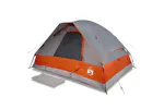 Vidaxl Family Tent Dome 6-person Grey And Orange Waterproof Vidaxl Family Tent Dome 6-person Grey And Orange Waterproof