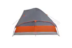 Vidaxl Family Tent Dome 6-person Grey And Orange Waterproof Vidaxl Family Tent Dome 6-person Grey And Orange Waterproof