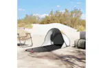 Vidaxl Beach Tent Grey Pop-up Waterproof Vidaxl Beach Tent Grey Pop-up Waterproof