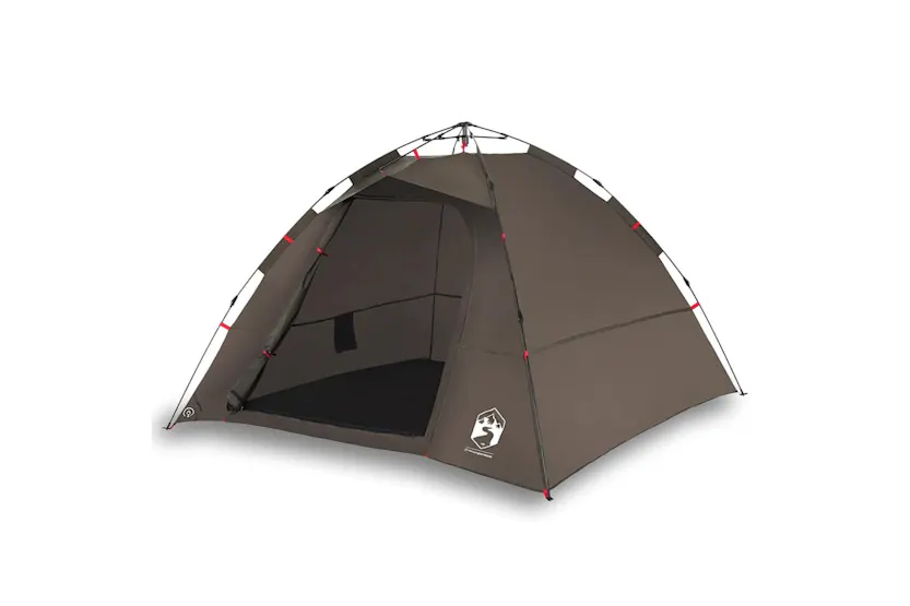 Vidaxl Fishing Tent 4-person Brown Quick Release Vidaxl Fishing Tent 4-person Brown Quick Release