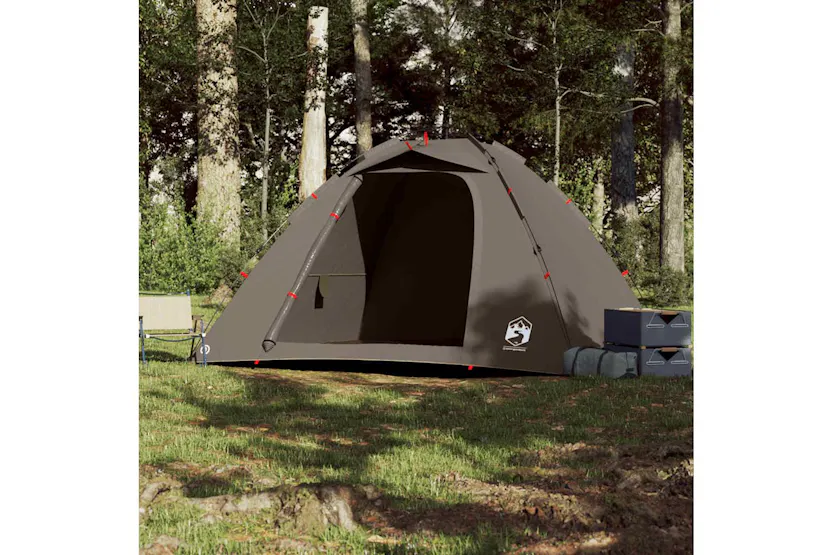 Vidaxl Fishing Tent 4-person Brown Quick Release Vidaxl Fishing Tent 4-person Brown Quick Release