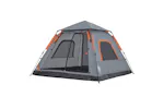 Vidaxl Camping Tent Dome 5-person Grey And Orange Quick Release Vidaxl Camping Tent Dome 5-person Grey And Orange Quick Release
