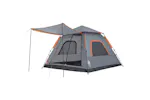 Vidaxl Camping Tent Dome 5-person Grey And Orange Quick Release Vidaxl Camping Tent Dome 5-person Grey And Orange Quick Release