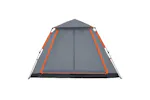 Vidaxl Camping Tent Dome 5-person Grey And Orange Quick Release Vidaxl Camping Tent Dome 5-person Grey And Orange Quick Release
