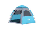 Vidaxl Camping Tent Cabin 4-person Blue Quick Release Vidaxl Camping Tent Cabin 4-person Blue Quick Release