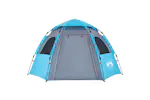 Vidaxl Camping Tent Cabin 4-person Blue Quick Release Vidaxl Camping Tent Cabin 4-person Blue Quick Release