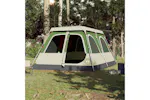 Vidaxl Family Tent Dome 10-person Green Quick Release Vidaxl Family Tent Dome 10-person Green Quick Release