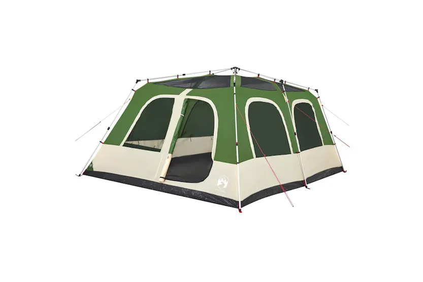 Vidaxl Family Tent Dome 10-person Green Quick Release Vidaxl Family Tent Dome 10-person Green Quick Release