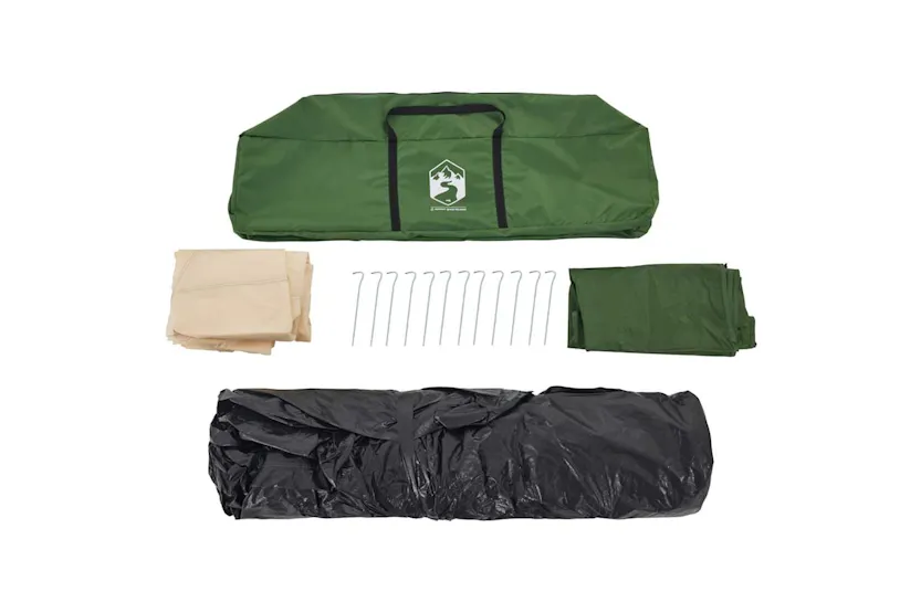 Vidaxl Family Tent Dome 10-person Green Quick Release Vidaxl Family Tent Dome 10-person Green Quick Release