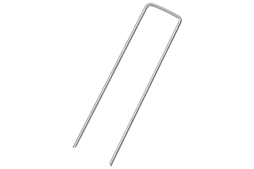 Vidaxl Ground Pegs U Shape 25 Pcs 15x3.5 Cm Galvanised Steel Vidaxl Ground Pegs U Shape 25 Pcs 15x3.5 Cm Galvanised Steel