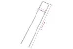 Vidaxl Ground Pegs U Shape 25 Pcs 20x3.5 Cm Galvanised Steel Vidaxl Ground Pegs U Shape 25 Pcs 20x3.5 Cm Galvanised Steel