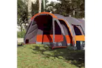 Vidaxl Family Tent Tunnel 8-person Grey Waterproof Vidaxl Family Tent Tunnel 8-person Grey Waterproof