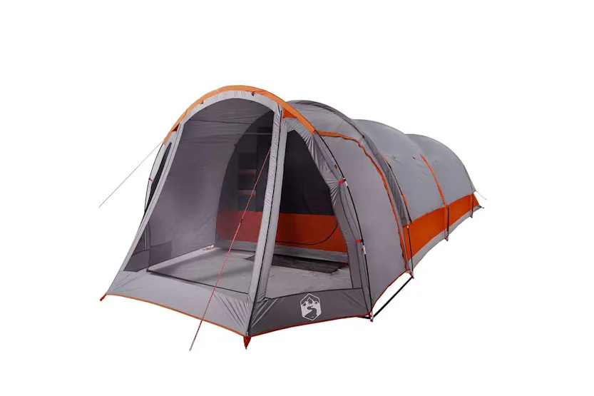 Vidaxl Family Tent Tunnel 8-person Grey Waterproof Vidaxl Family Tent Tunnel 8-person Grey Waterproof