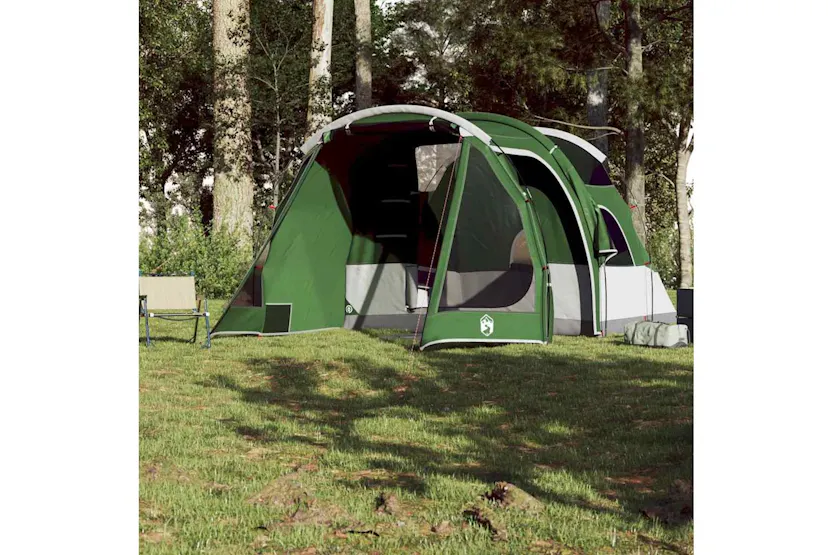 Vidaxl Camping Tent Tunnel 4-person Green Waterproof Vidaxl Camping Tent Tunnel 4-person Green Waterproof