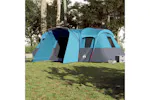 Vidaxl Family Tent Tunnel 16-person Blue Waterproof Vidaxl Family Tent Tunnel 16-person Blue Waterproof