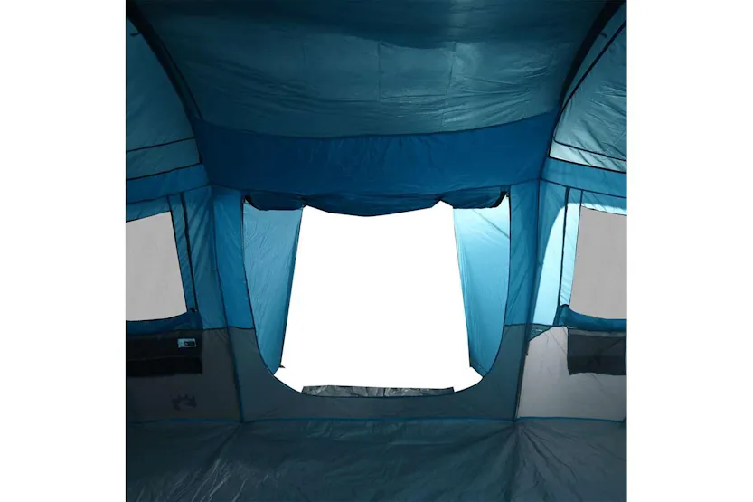 Vidaxl Family Tent Tunnel 16-person Blue Waterproof Vidaxl Family Tent Tunnel 16-person Blue Waterproof