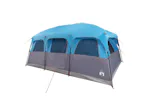Vidaxl Family Tent Cabin 10-person Blue Waterproof Vidaxl Family Tent Cabin 10-person Blue Waterproof