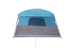 Vidaxl Family Tent Cabin 10-person Blue Waterproof Vidaxl Family Tent Cabin 10-person Blue Waterproof