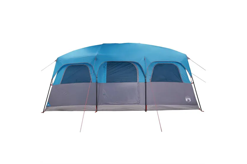 Vidaxl Family Tent Cabin 10-person Blue Waterproof Vidaxl Family Tent Cabin 10-person Blue Waterproof