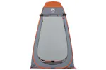 Vidaxl Privacy Tent Grey And Orange Pop-up Waterproof Vidaxl Privacy Tent Grey And Orange Pop-up Waterproof