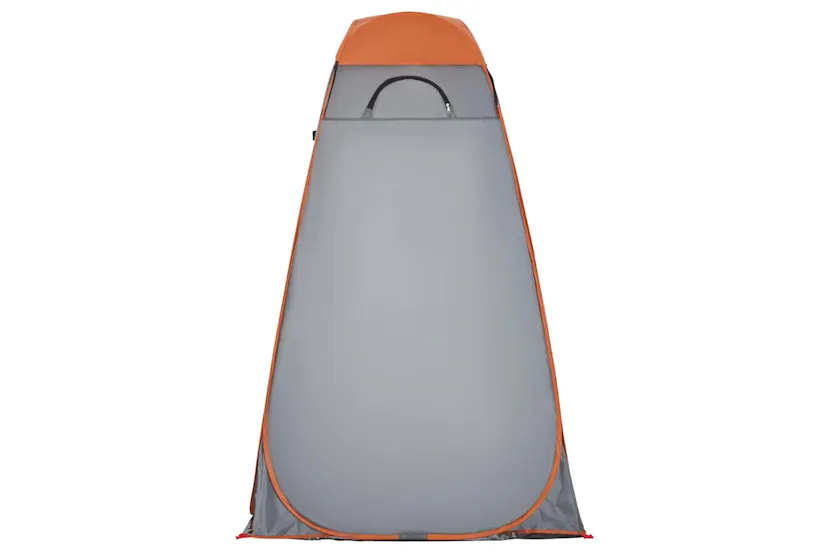 Vidaxl Privacy Tent Grey And Orange Pop-up Waterproof Vidaxl Privacy Tent Grey And Orange Pop-up Waterproof