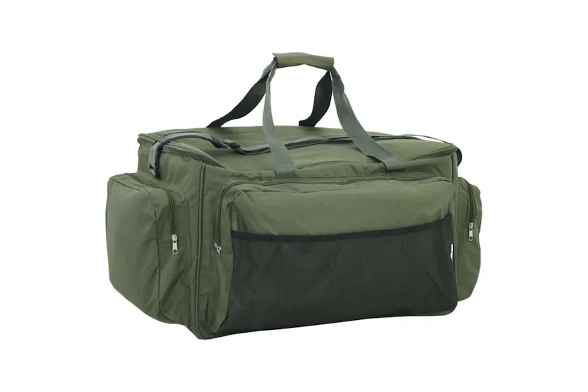 Vidaxl Fishing Bag Waterproof Dark Green Oxford Fabric Vidaxl Fishing Bag Waterproof Dark Green Oxford Fabric