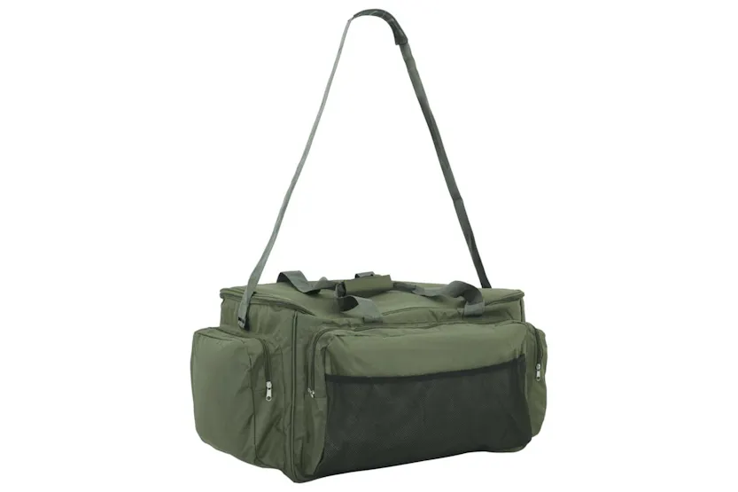 Vidaxl Fishing Bag Waterproof Dark Green Oxford Fabric Vidaxl Fishing Bag Waterproof Dark Green Oxford Fabric