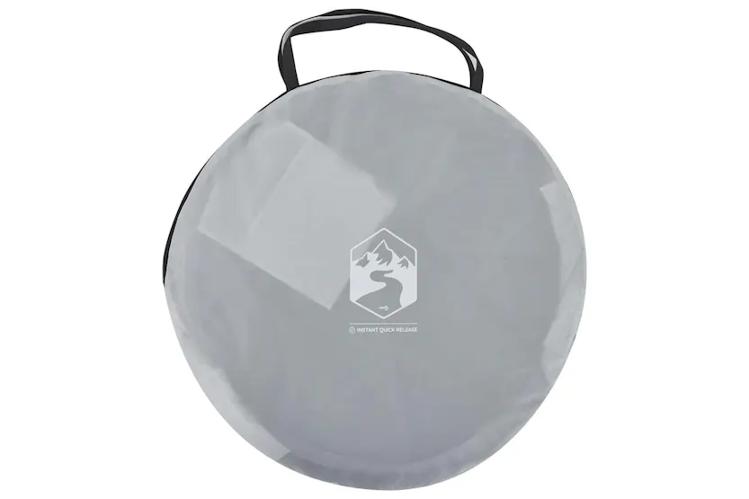 Vidaxl Beach Tent 2-person Grey Pop-up Waterproof Vidaxl Beach Tent 2-person Grey Pop-up Waterproof