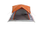 Vidaxl Camping Tent Cabin 4-person Grey And Orange Waterproof Vidaxl Camping Tent Cabin 4-person Grey And Orange Waterproof