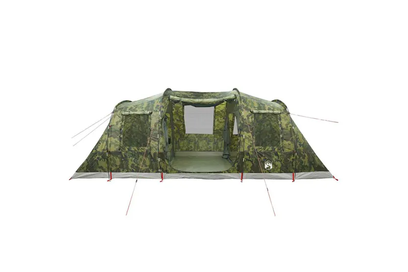 Vidaxl Family Tent Tunnel 6-person Camouflage Waterproof Vidaxl Family Tent Tunnel 6-person Camouflage Waterproof