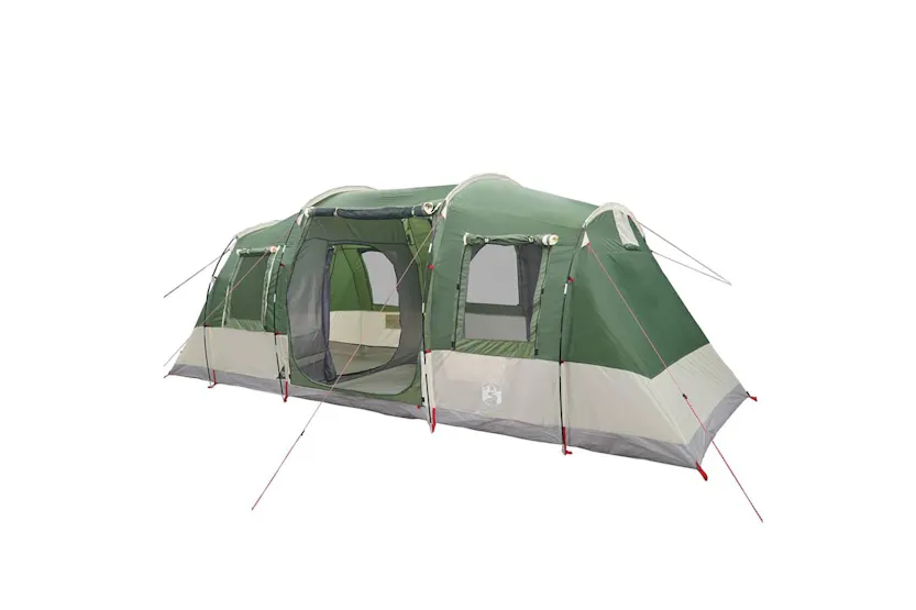 Vidaxl Family Tent Tunnel 6-person Green Waterproof Vidaxl Family Tent Tunnel 6-person Green Waterproof