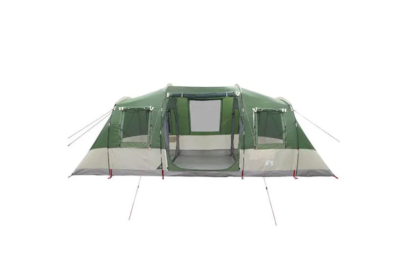 Vidaxl Family Tent Tunnel 6-person Green Waterproof Vidaxl Family Tent Tunnel 6-person Green Waterproof