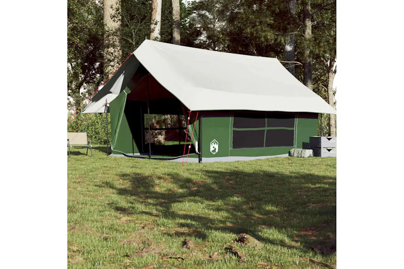 Vidaxl Camping Tent 5-person Green Waterproof Vidaxl Camping Tent 5-person Green Waterproof