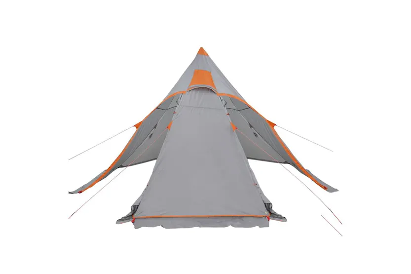 Vidaxl Camping Tent Tipi 5-person Grey Waterproof Vidaxl Camping Tent Tipi 5-person Grey Waterproof