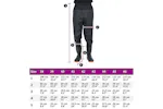Vidaxl Waist Waders With Boots Black Size 45 Vidaxl Waist Waders With Boots Black Size 45