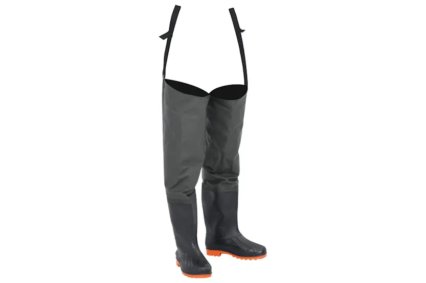 Vidaxl Hip Waders Dark Green Size 42 Vidaxl Hip Waders Dark Green Size 42