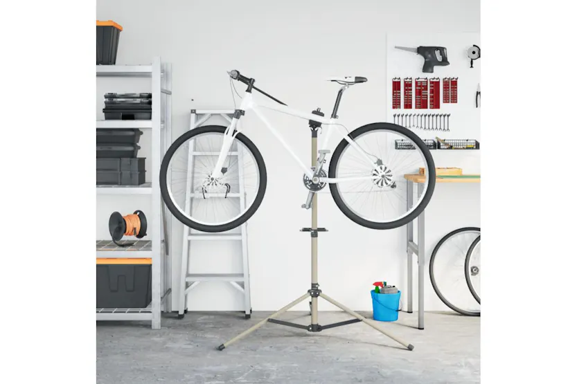 Vidaxl Bike Repair Stand Foldable Adjustable 120-165 Cm Aluminium Vidaxl Bike Repair Stand Foldable Adjustable 120-165 Cm Aluminium