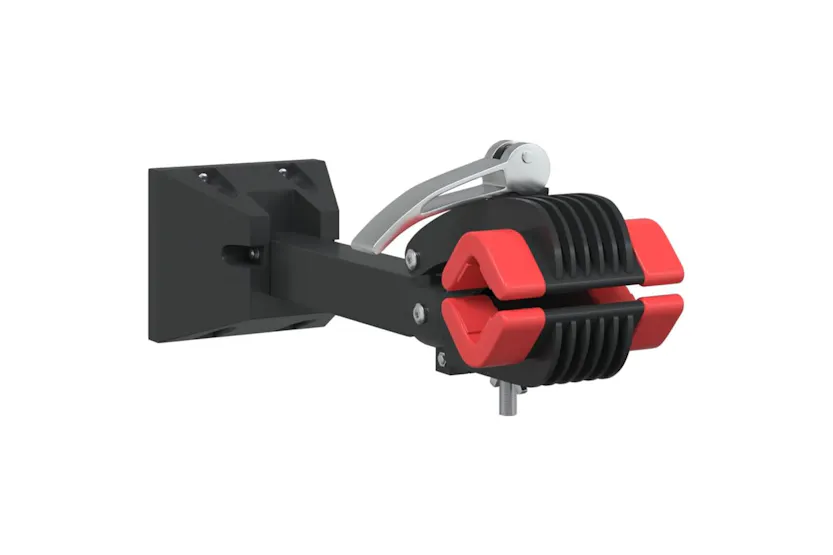 Vidaxl Bike Repair Stand Wall Mounted Foldable Red And Black Steel Vidaxl Bike Repair Stand Wall Mounted Foldable Red And Black Steel