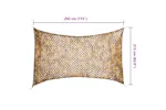 Vidaxl Camouflage Net With Storage Bag 292x213 Cm Sand Vidaxl Camouflage Net With Storage Bag 292x213 Cm Sand