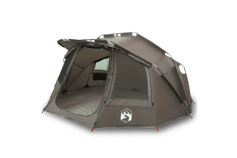 Vidaxl Fishing Tent 5-person Grey Waterproof Vidaxl Fishing Tent 5-person Grey Waterproof