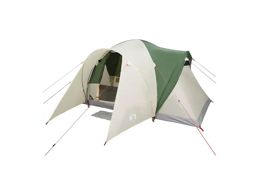 Vidaxl Family Tent Dome 6-person Green Waterproof Vidaxl Family Tent Dome 6-person Green Waterproof