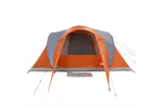 Vidaxl Family Tent Dome 6-person Grey And Orange Waterproof Vidaxl Family Tent Dome 6-person Grey And Orange Waterproof