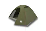 Vidaxl Camping Tent Dome 3-person Olive Green Waterproof Vidaxl Camping Tent Dome 3-person Olive Green Waterproof