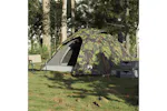 Vidaxl Camping Tent Dome 3-person Camouflage Waterproof Vidaxl Camping Tent Dome 3-person Camouflage Waterproof