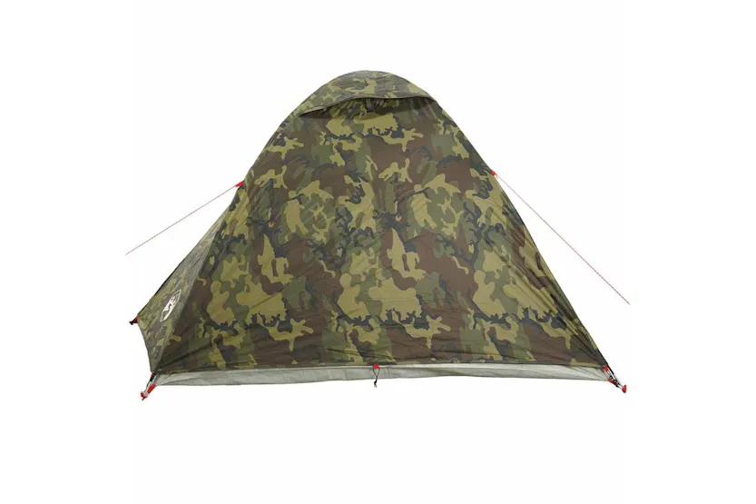 Vidaxl Camping Tent Dome 3-person Camouflage Waterproof Vidaxl Camping Tent Dome 3-person Camouflage Waterproof