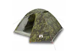 Vidaxl Camping Tent Dome 4-person Camouflage Waterproof Vidaxl Camping Tent Dome 4-person Camouflage Waterproof