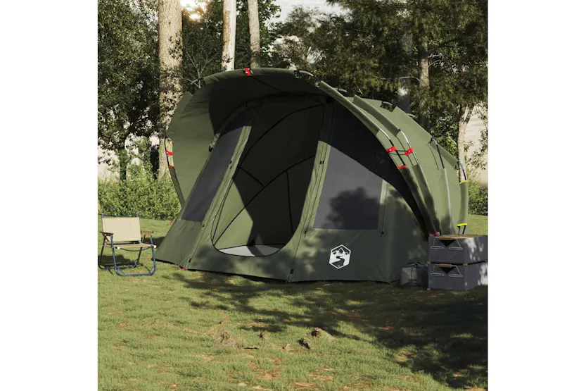 Vidaxl Fishing Tent 5-person Olive Green Waterproof Vidaxl Fishing Tent 5-person Olive Green Waterproof