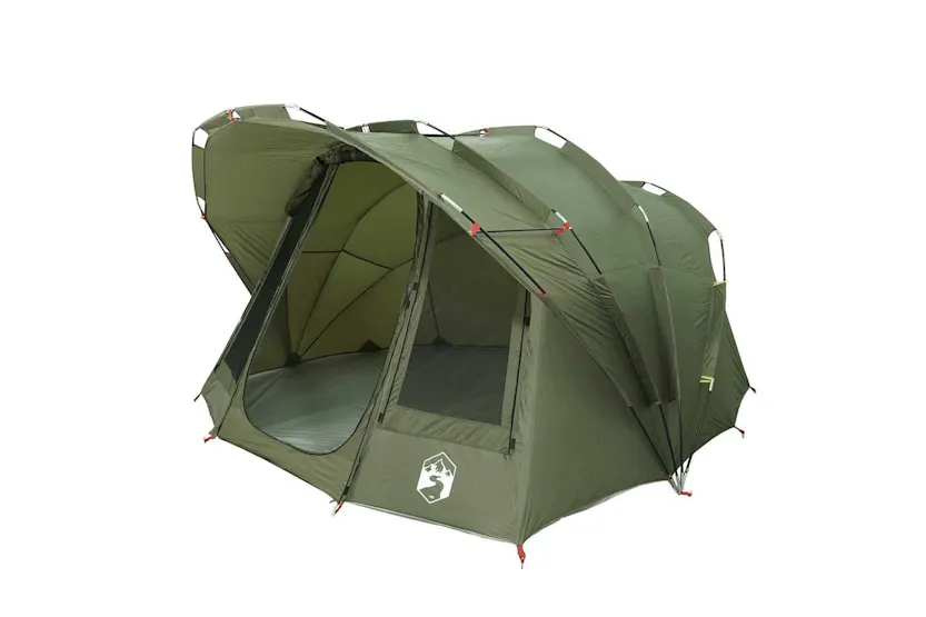 Vidaxl Fishing Tent 5-person Olive Green Waterproof Vidaxl Fishing Tent 5-person Olive Green Waterproof