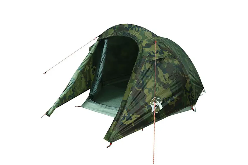 Vidaxl Camping Tent Tunnel 3-person Camouflage Waterproof Vidaxl Camping Tent Tunnel 3-person Camouflage Waterproof